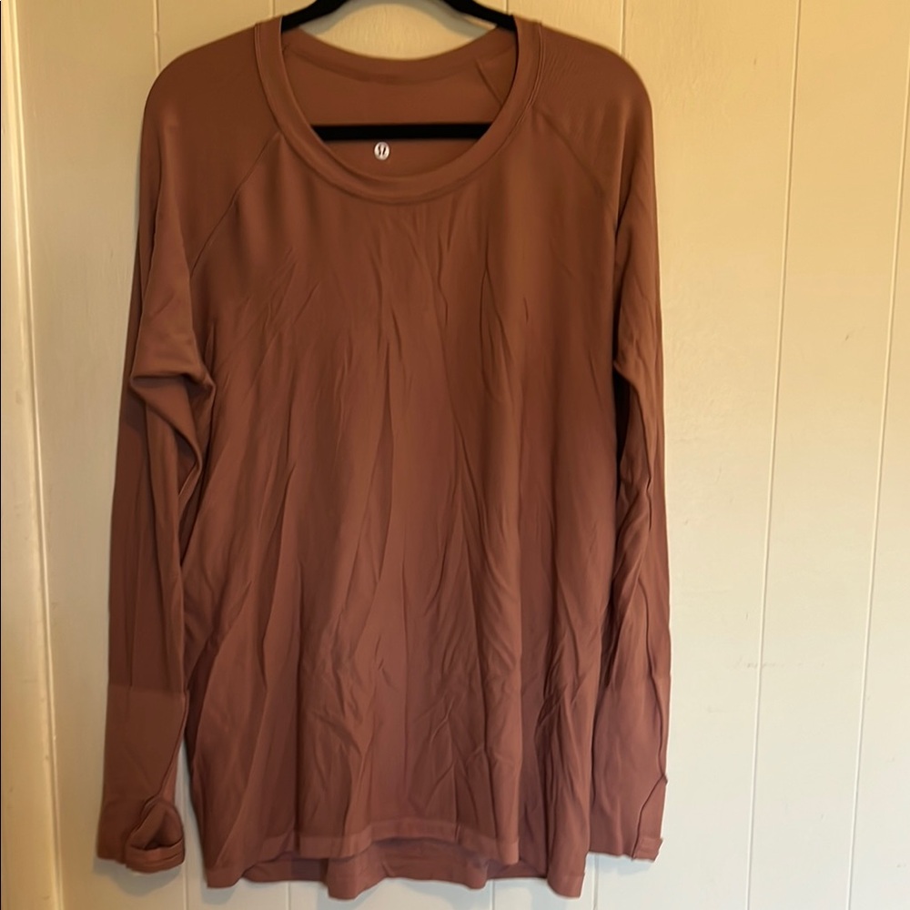 Dark Rose Pink Long Sleeve Shirt